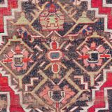 Tapis ancien caucasien karabagh fait main 115x270 cm