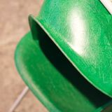 DSX-H green base chair by Charles and Ray Eames Herman Miller, 1960'