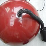 Ceiling design round metal Burgundy