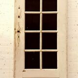 Door of passage has small mirror tiles solid fir patinated 20th century