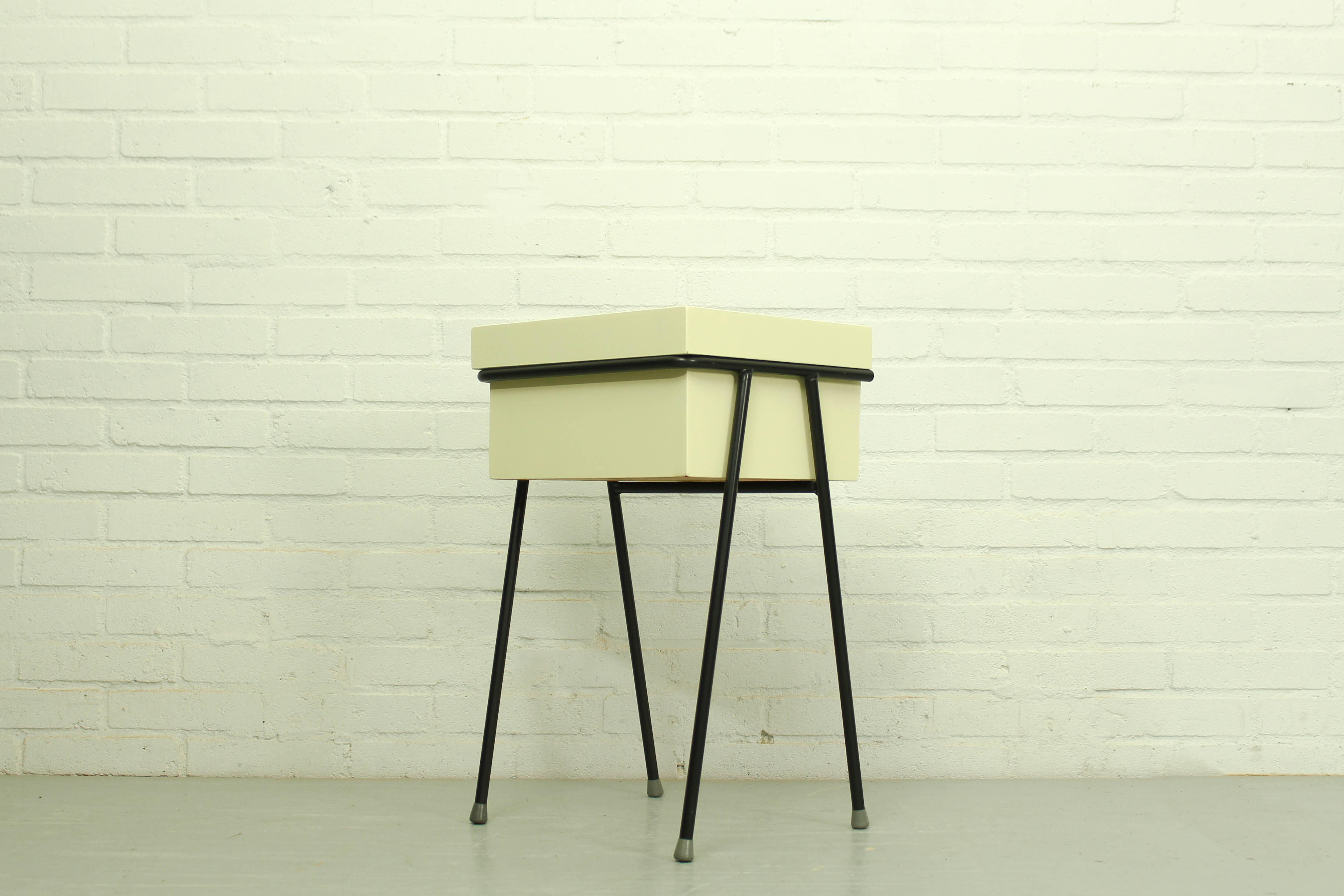 Rob Parry and Emile Truijen Bed, Chair and Nightstand for Dico series "Kamer 56", 1950s