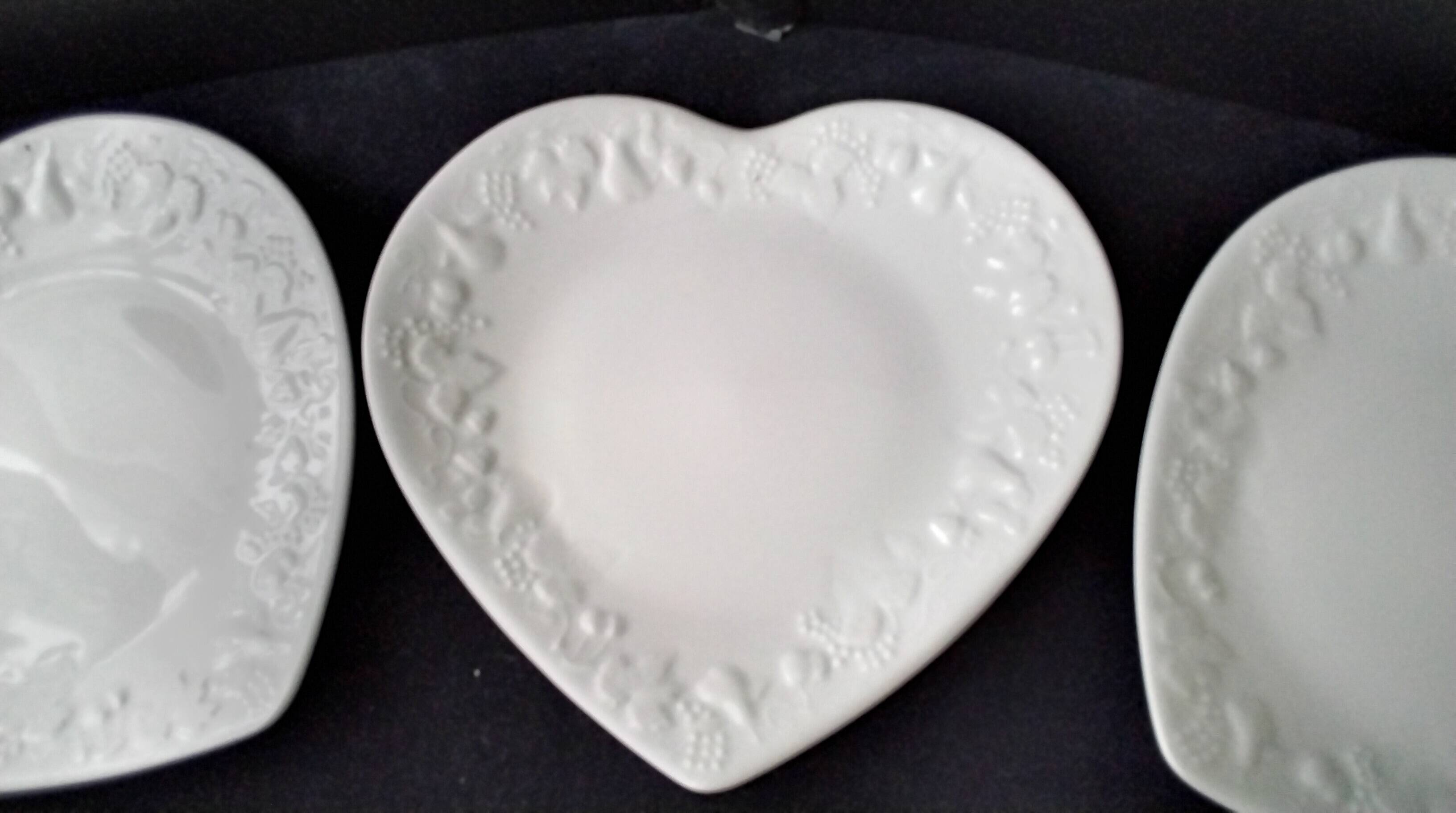 6 Assiettes à dessert Limoges Ph. Deshoulières  Modèle California