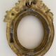 Bronze frame gild napoleon iii xix floral decoration