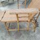Former rattan and bamboo lounge chair in 1920