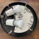 RZB glass globe ceiling light 29cm Vintage
