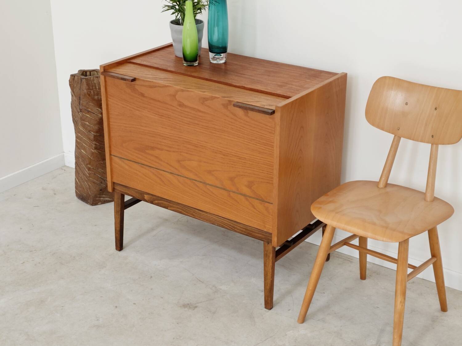 Blanket chest or mini bar by Frantisek Mezulanik for Up Zavody 1960