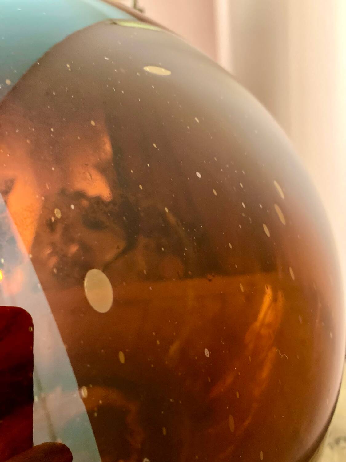 Antique amber demijohn 25-30L