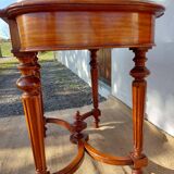 Console, white marble top