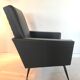 Leatherette armchair 50s 60s