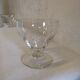 12 engraved fine glass aperitif / liqueur glasses