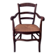 Fauteuil paillé
