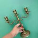 Paire de chandeliers vintage