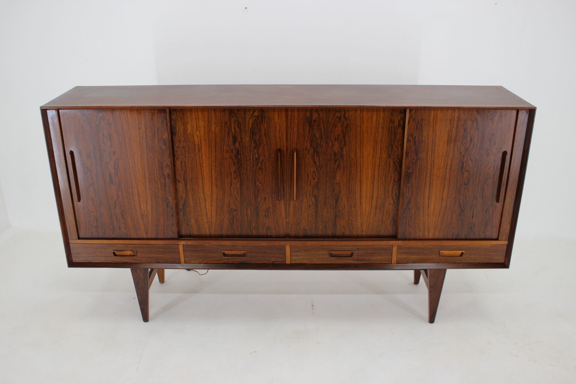 1960s palisander highboard, denmark