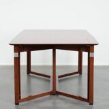 Beautiful and extendable Art Deco design dining table for 6 to 8 people
