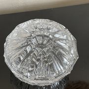 Sucrier bonbonnière coupelle in molded glass