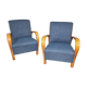 Pair of armchairs designed by K. Koželka & Antonín Kropáček for  Interier Praha Czechoslovakia 1950.