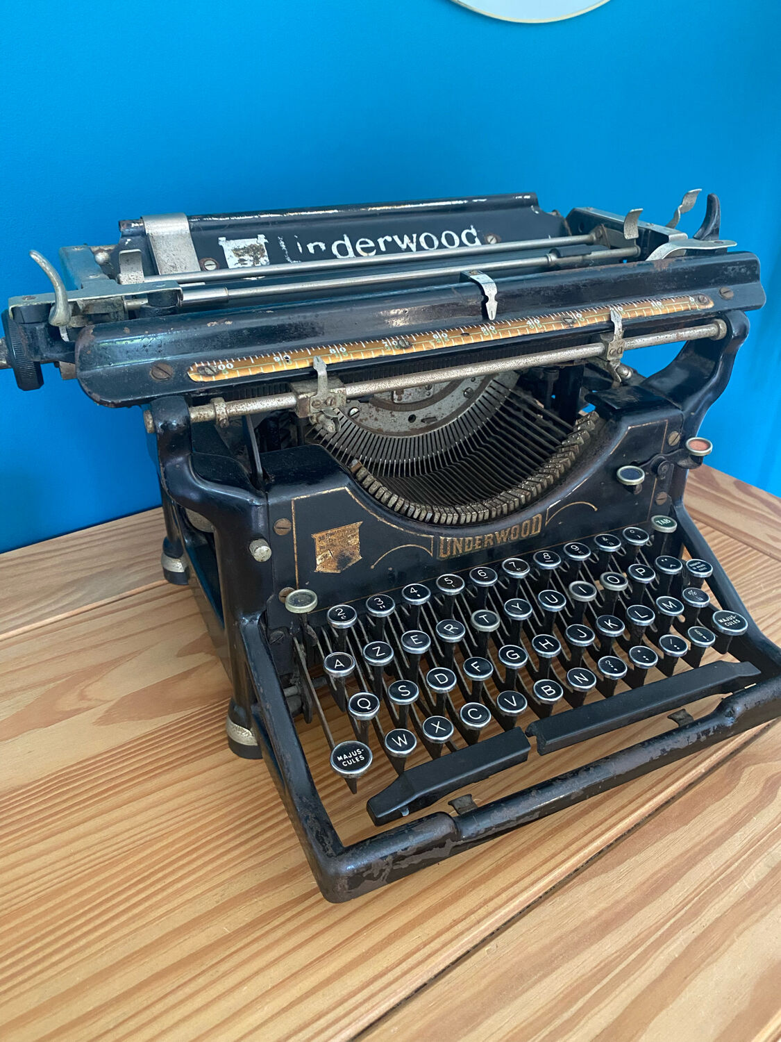 Underwood typewriter