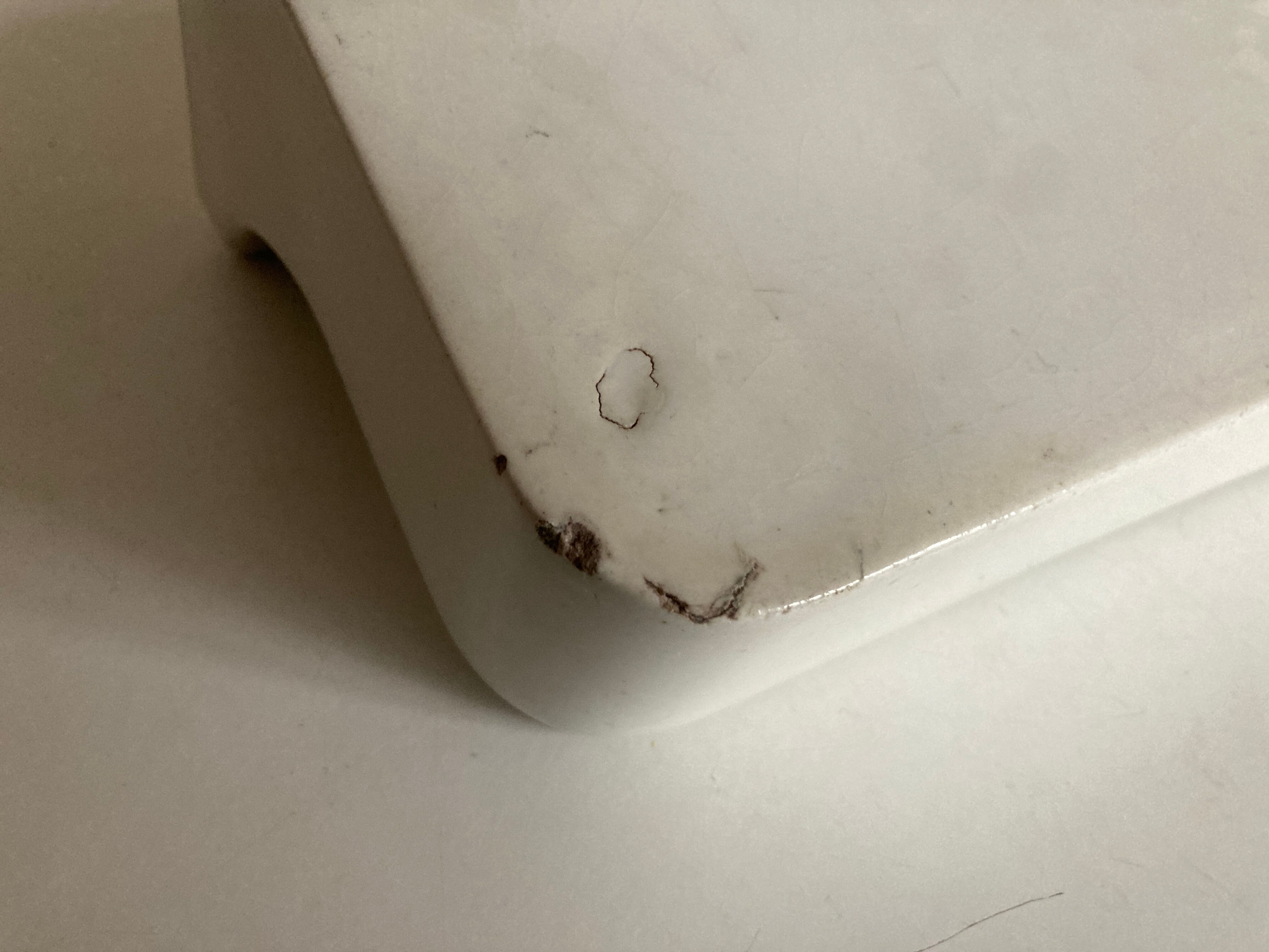 Bathroom door art deco ceramic soap holder