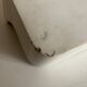 Bathroom door art deco ceramic soap holder
