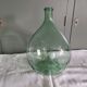 Dame jeanne old bubbled glass - 10 liters - height 36.5 cm