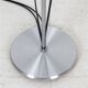 Mid-century double-spot floor lamp / aluminum / 1960s–1970s / space age / Danish modern design