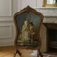 Louis XV style fire screen
