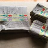 Tablecloth and 12 napkins