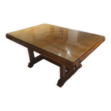Dining table marquetry
