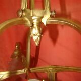 Art Deco period chandelier (1925) with four light arms.