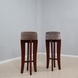 Mid century Melchiorre Bega high stools 1950