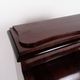 Chatol - Hand polished mahogany - Mother of pearl fittings & leg knobs - Year 1860s