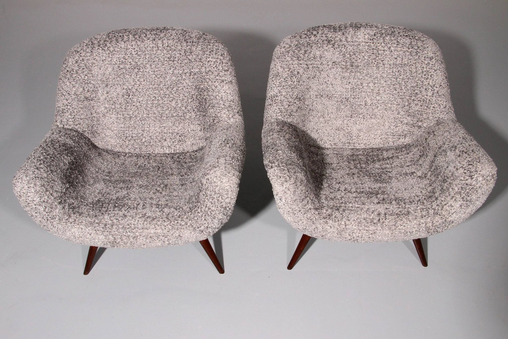The Gustav Bergmann armchairs from Lippe, Germany 1960