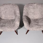 The Gustav Bergmann armchairs from Lippe, Germany 1960
