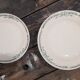 Lot of 8 plates in Terre de Fer Longchamp model Belleville