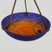 Art Deco suspension by Frères Muller Lunéville, made of glass paste.