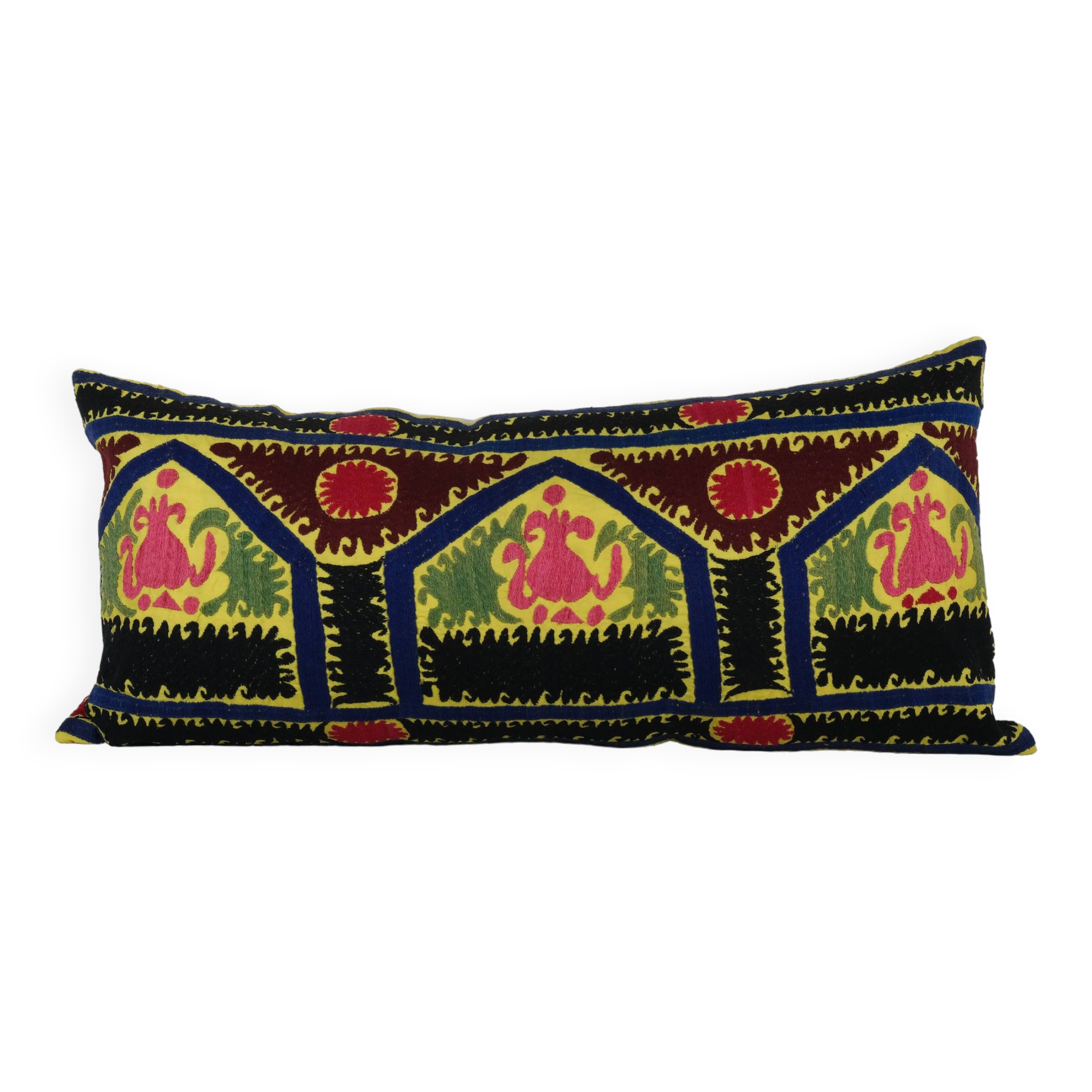 Turkish Suzani cushion cover
