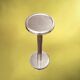 Ettore Sottsass bucket holder column for Alessi stainless steel 18/10 - Italian design
