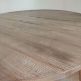 Wooden round table