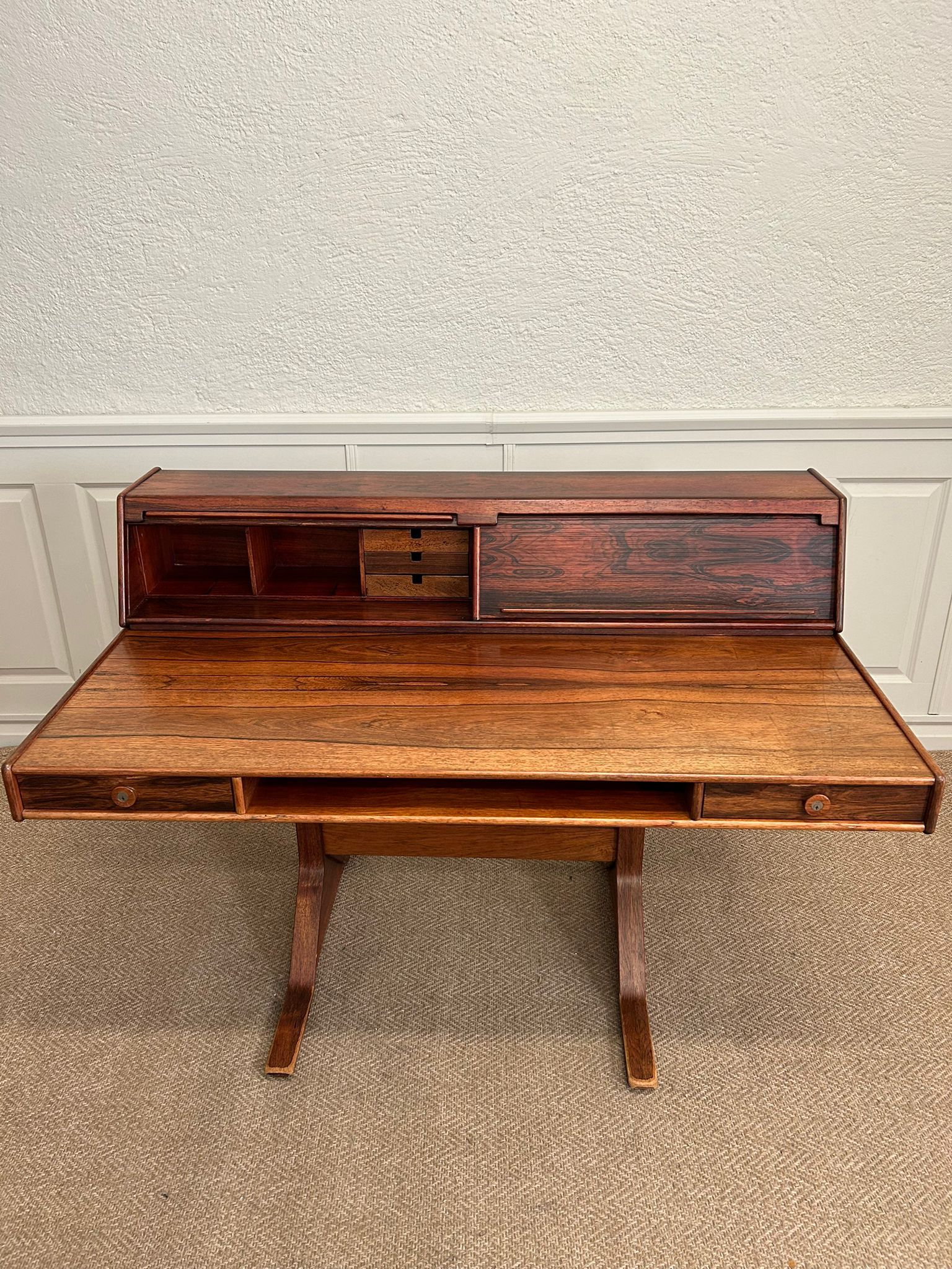 Desk 530 by Gianfranco Frattini for Bernini, Italy, 1950s