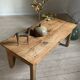 Table basse de ferme rustique