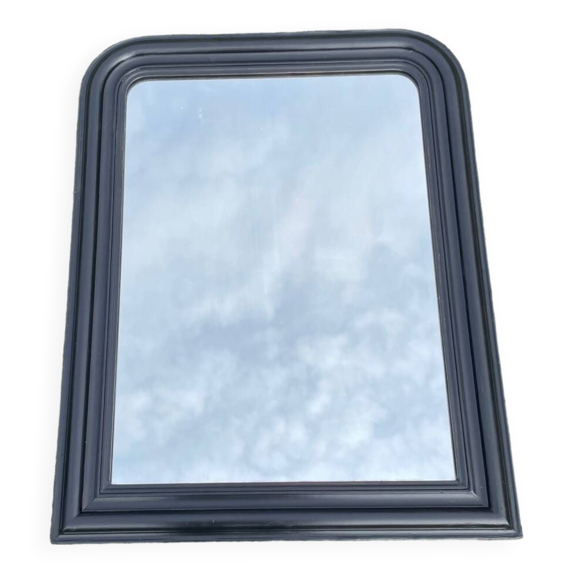 Miroir Louis Philippe noir