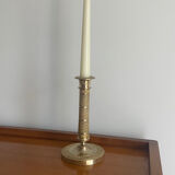 Bronze candle holder XIXth