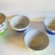 3 BOWLS Italian Porcelain SATURNIA Vintage