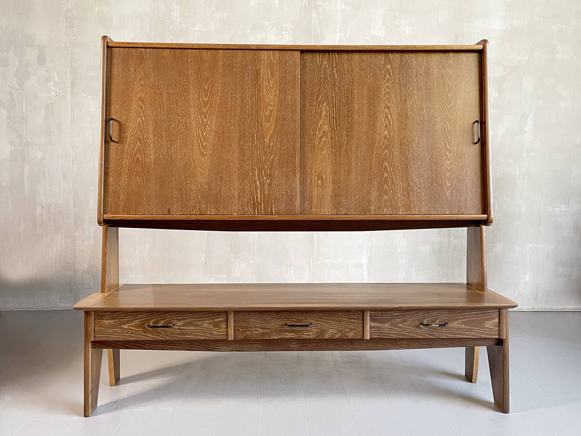 Paul Geoffroy, Oak sideboard for Godfrid, France 1950