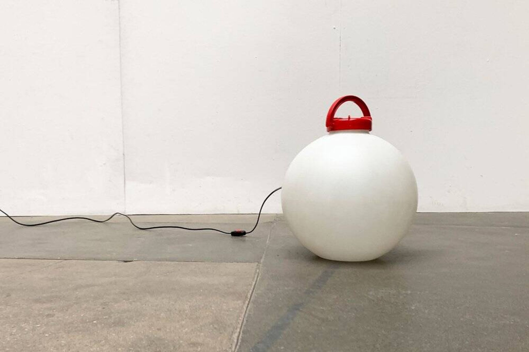 Vintage Italian floor lamp Space Age Tama by Isao Hosoe for Valenti Luce, 1970s