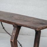 Antique Spanish Double Sided Console Table