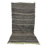 Handmade wool Berber rug 260 X 110 CM