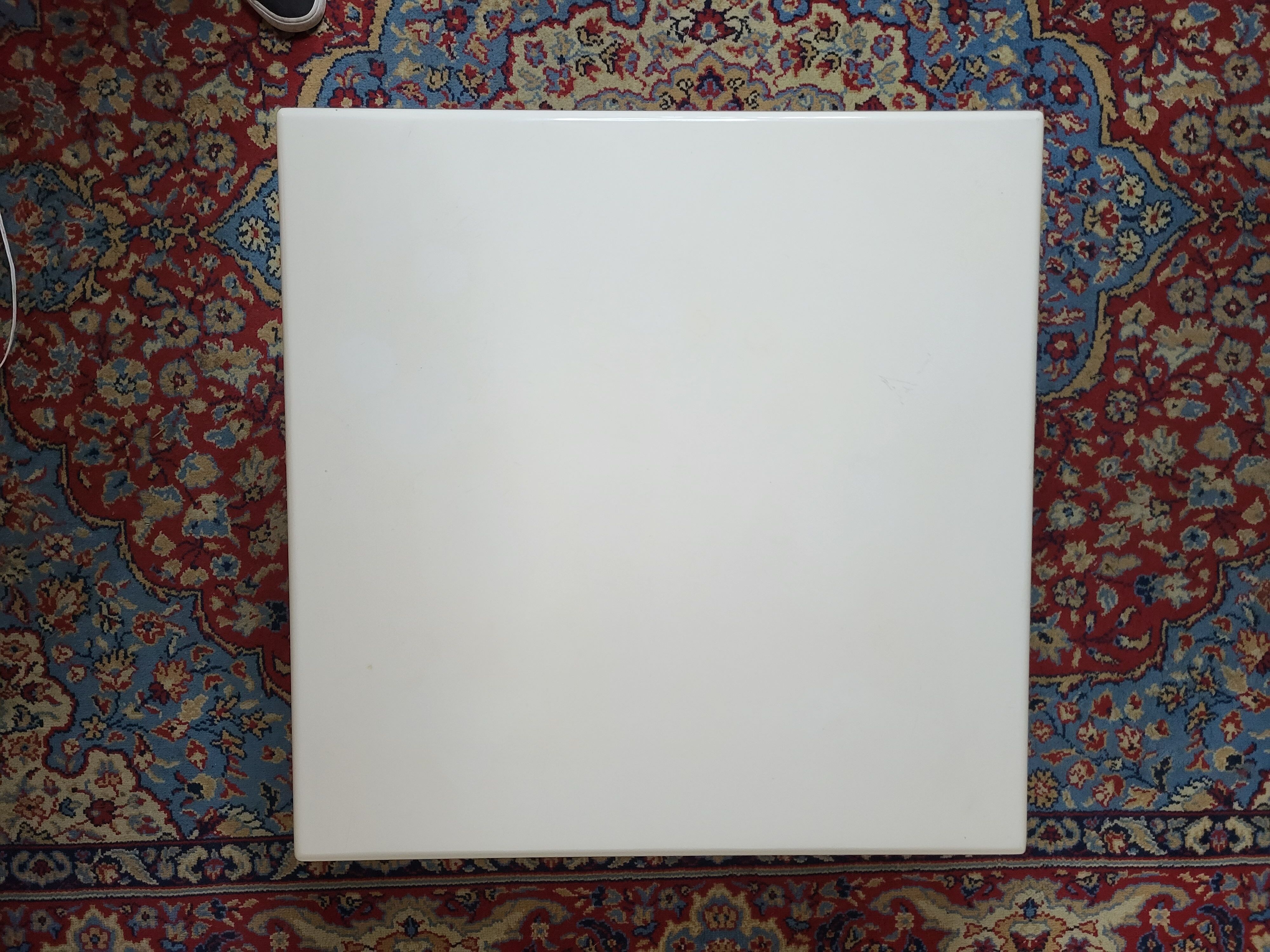 Lacquered wood coffee table