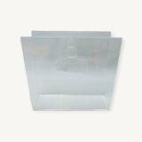 David Lange magazine rack in plexiglass 1980