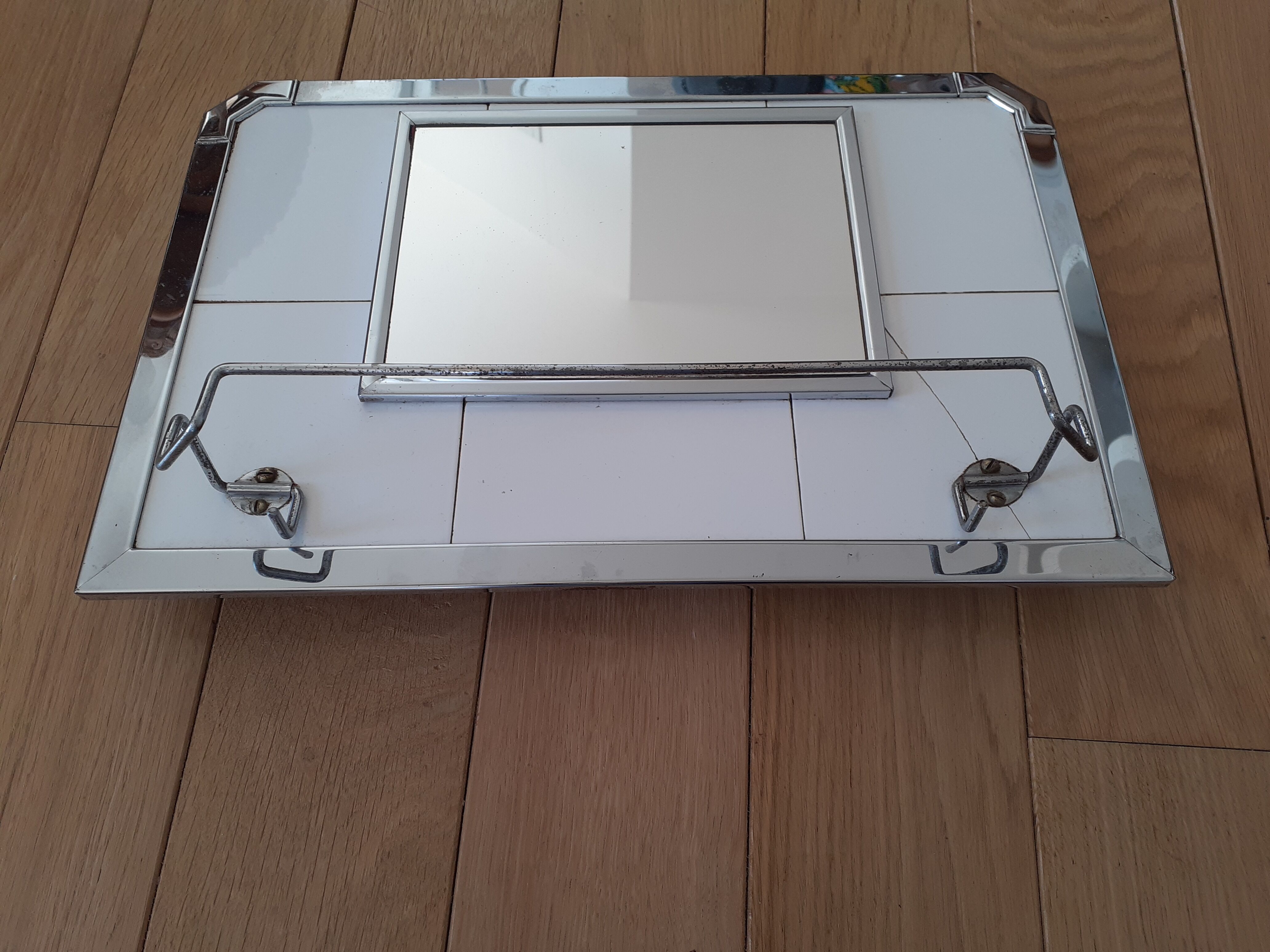 Miroir de salle de bain années 50/60